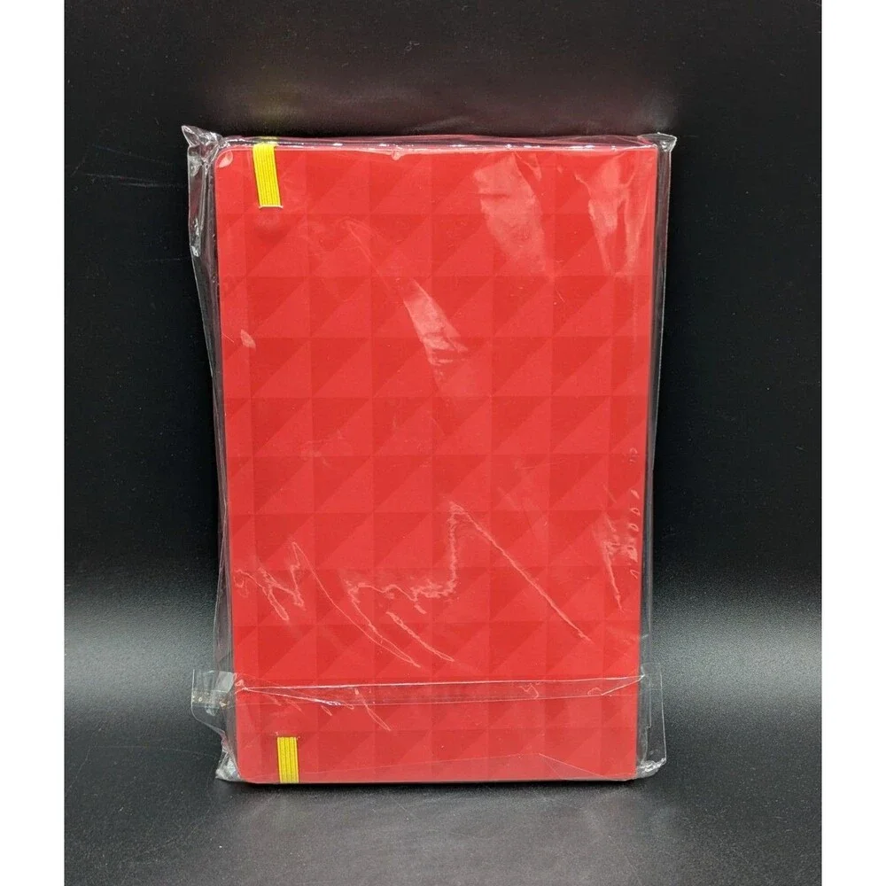 Swatch Promotional Giveaway Red Notebook Dotted Paper New